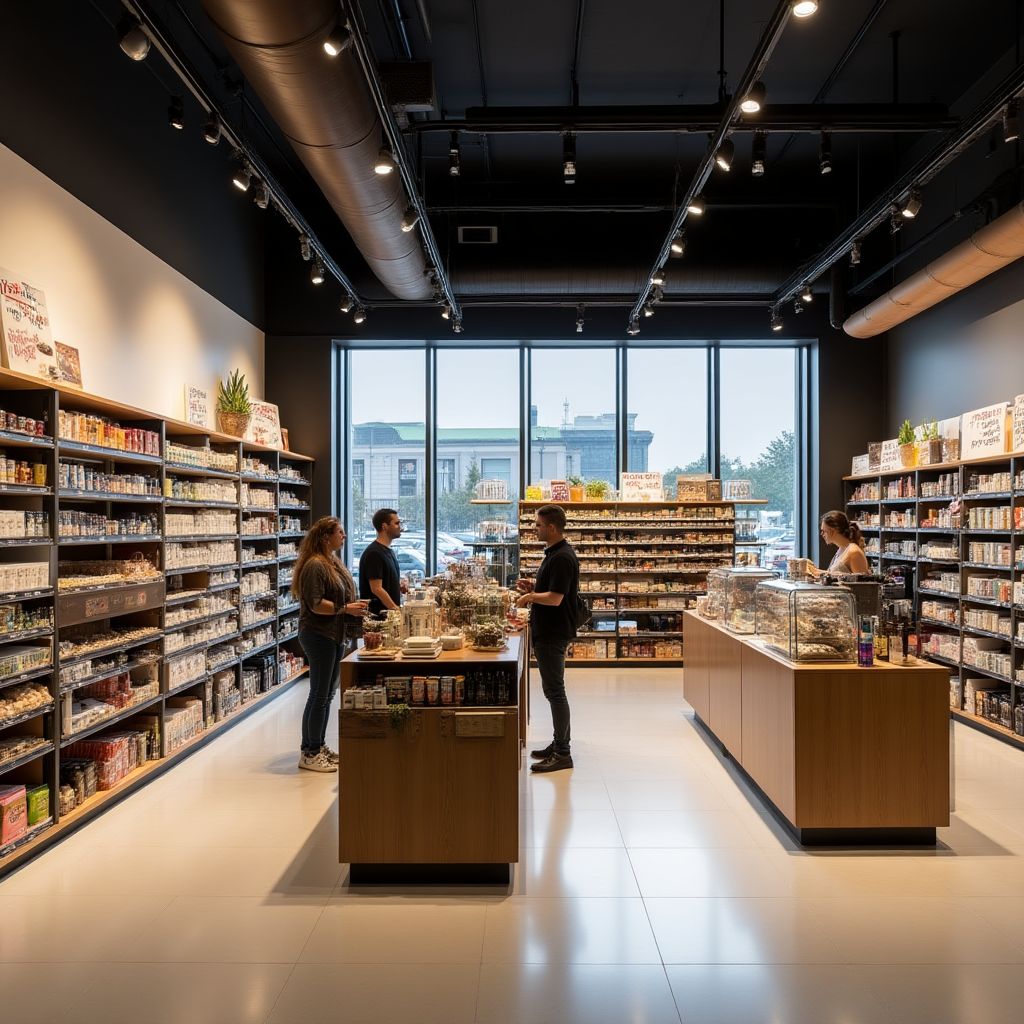 Interior tienda YPF Full
